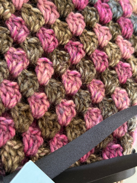 Granny stitch blanket
